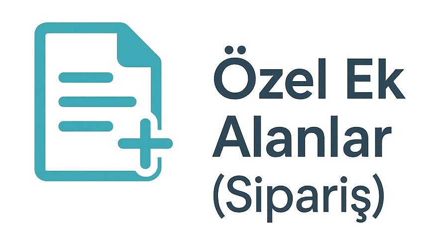 Özel Ek Alanlar (Sipariş) ikonu