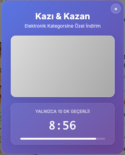 Kazı & Kazan Kuponlar ekran görüntüsü 3