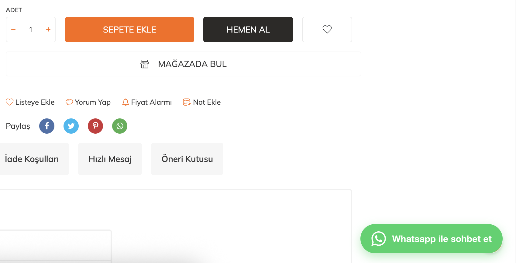 Whatsapp Button ekran görüntüsü 2